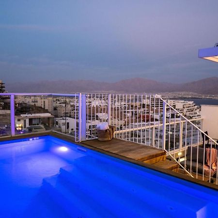 شقة Mountain And Sea View - Penthouse With Private Pool إيلات المظهر الخارجي الصورة