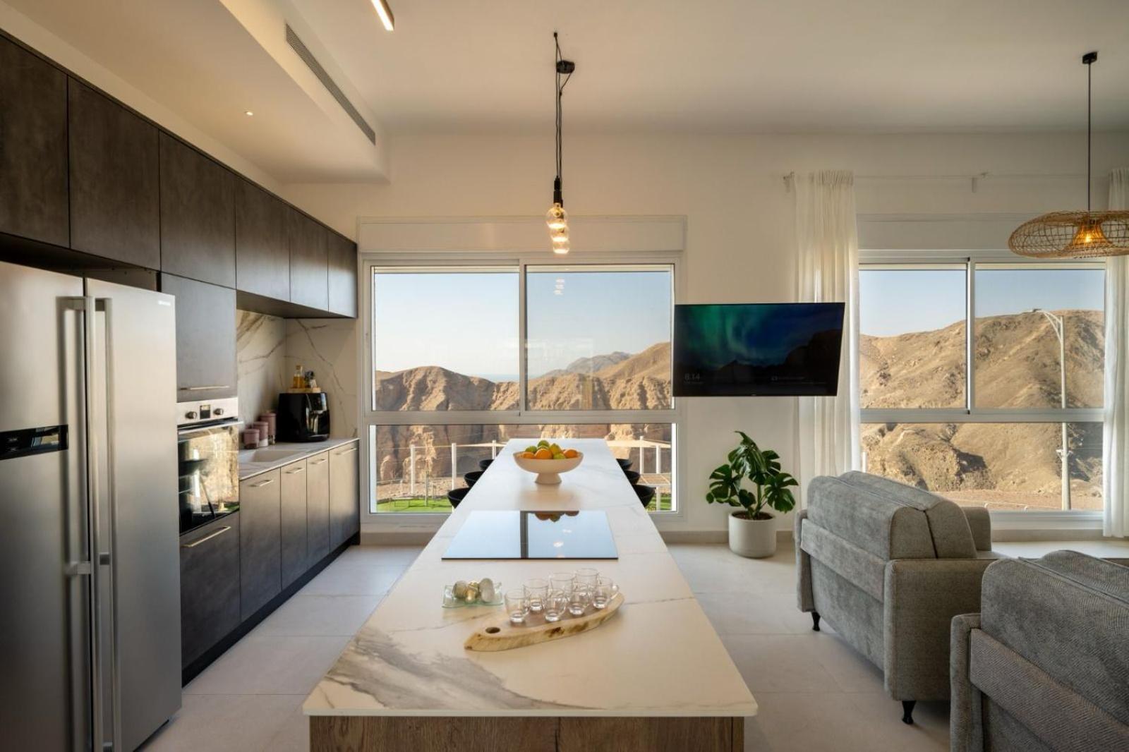 شقة Mountain And Sea View - Penthouse With Private Pool إيلات المظهر الخارجي الصورة